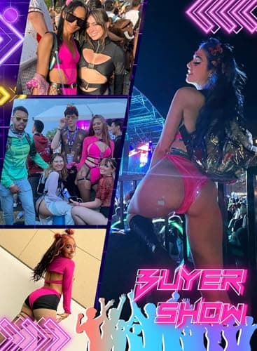 Ella Lust Rave Bodysuit & Crop Top - Neon Mesh Festival Outfit
