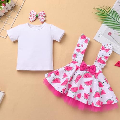 Toddler Baby Girls Mouse Birthday Outfit
