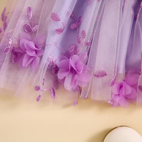 ZINTAOZT Toddler Butterfly Wings Sleeveless Skirt Birthday Party Tutu Dress