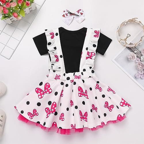 IMEKIS Toddler Mouse Birthday Outfit