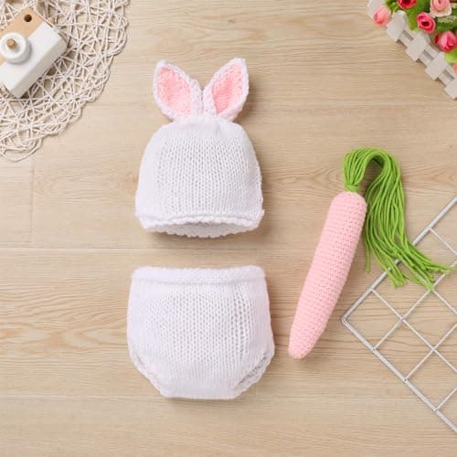 Baby Easter Bunny Costume Outfit Set