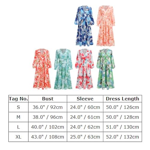 Boho Floral Print Maxi Dress for Women