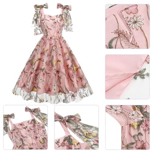 Simple Tulle Dress with Spaghetti Straps for Women's Vintage-themed Wedding Parties