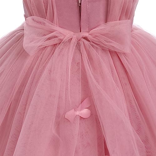 AWIBMK 3D Butterfly Tulle Tutu Dress for Baby Girls Birthday Party