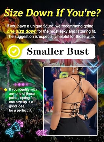 Ella Lust Rave Star Top for Women | EDC Festival Dance Bra Outfit
