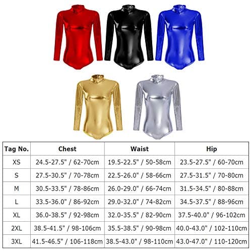 Metallic Alien Bodysuit Costume for Women Halloween Cosplay