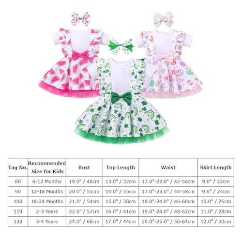 Toddler Baby Girls Mouse Birthday Outfit
