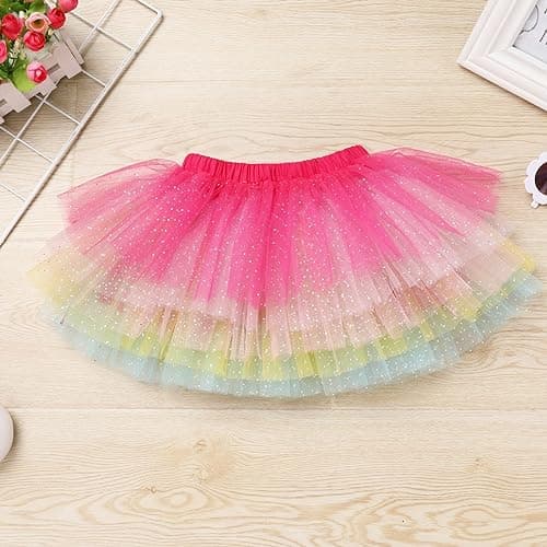 ODASDO Sunnyc Birthday Tutu Outfit for 1Y Old Girls Party Set