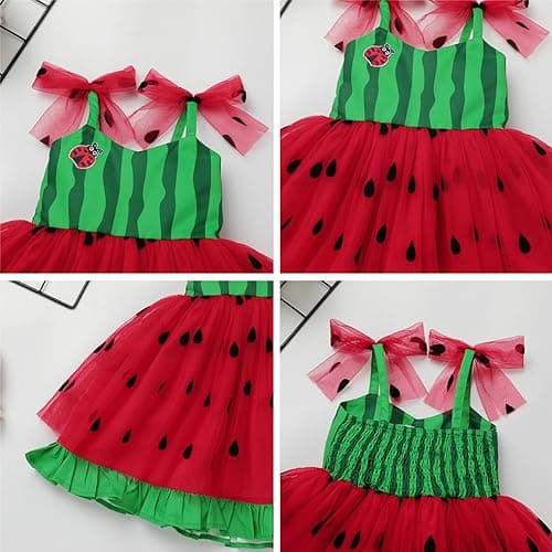 Mouse Birthday Princess Costume for Toddler Kid Girl