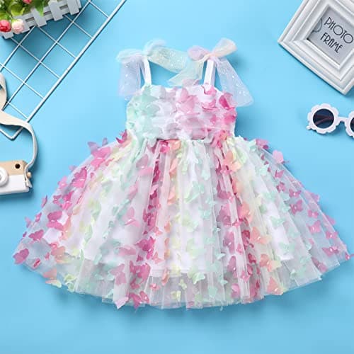 Butterfly Dress for Toddler Girl Birthday Party