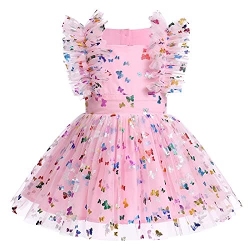 Colorful Polka Dots Romper Tutu Dress for Baby Girls 1st Birthday Party