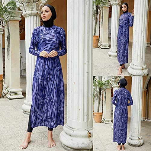 IMEKIS Women's Modest Muslim Burkini Swimwear