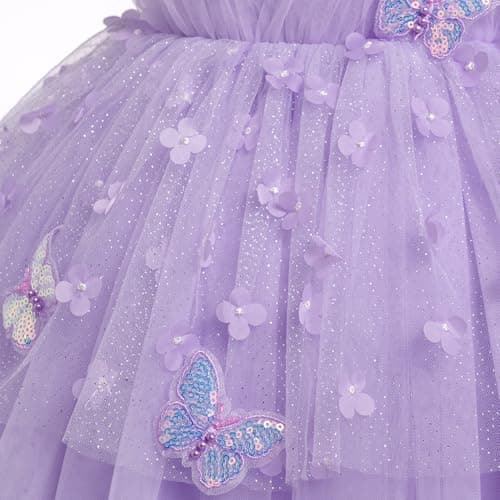 Sparkly Butterfly Toddler Dress for Special Occasions