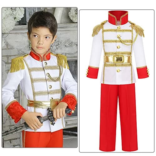 Princess Royal Costume Jacket Pants Crown Scepter Halloween