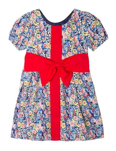Minitaylor Girls' Casual Sleeveless Dresses Back Cutout Elastic Waist Pattern