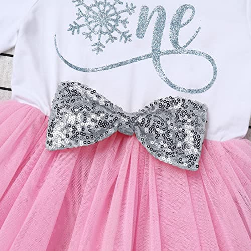 IMEKIS Baby Girl 1st 2nd 3rd Birthday Tutu Dress and Skirt Set