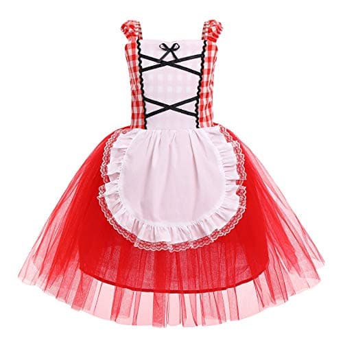 Little Red Riding Hood Costume for Girls - Halloween Cosplay Outfit
