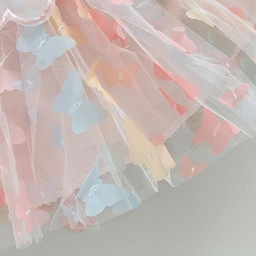 Gaono Baby Butterfly Wings A-Line Fairy Tutu Dress