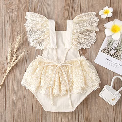 AWIBMK Baby Girl 1st Birthday Outfit in Rainbow Tutu Dress for Cake Smash Photoshoot