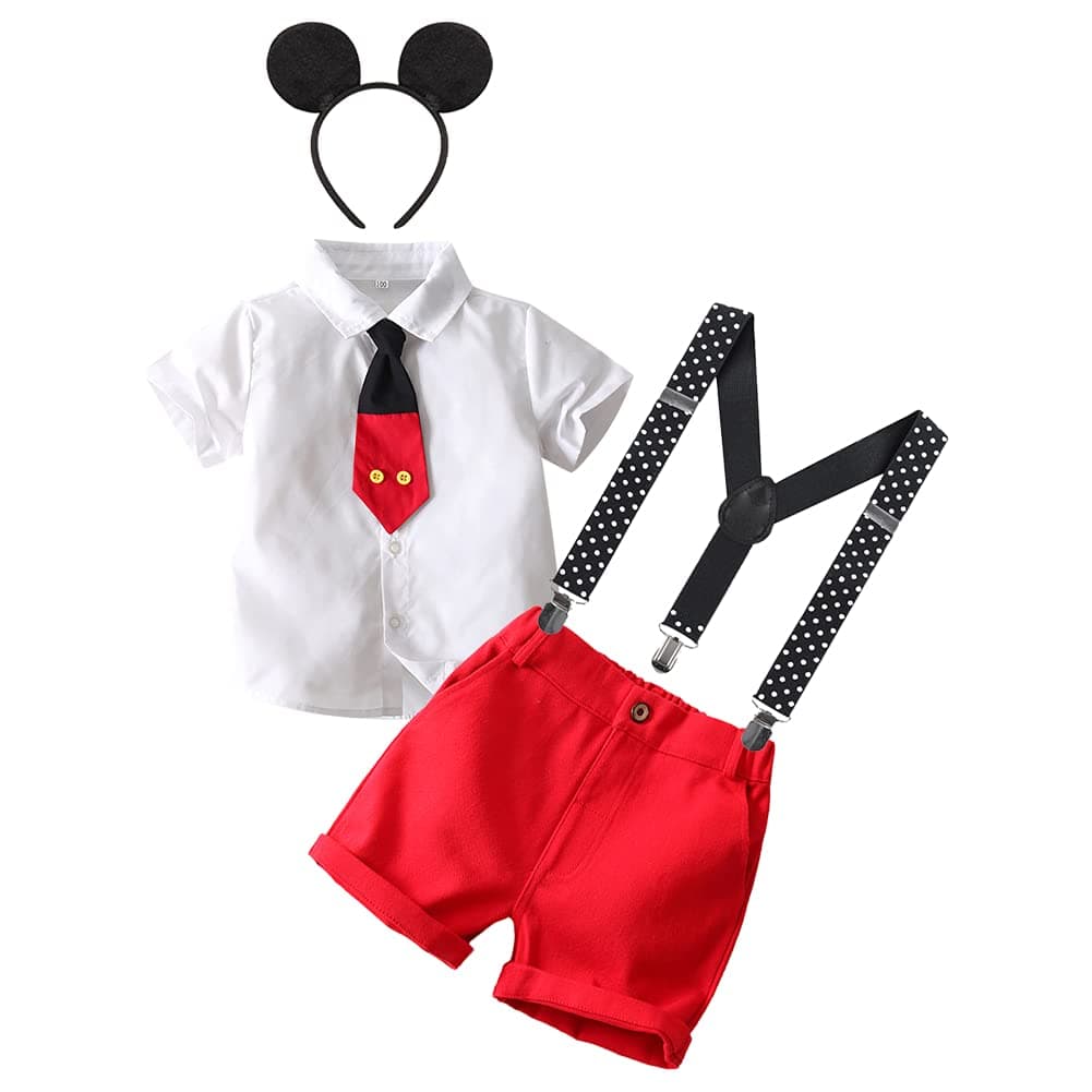Baby Boys Birthday Outfit Cake Smash Halloween Costume