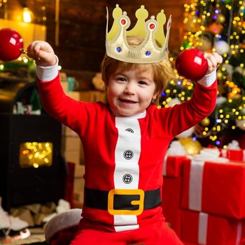 Birthday King Crowns for Halloween and Nativity Costumes