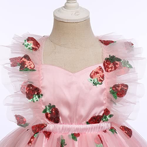 Colorful Polka Dots Romper Tutu Dress for Baby Girls 1st Birthday Party