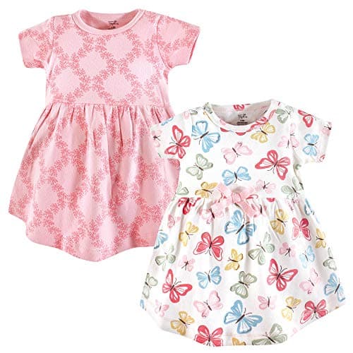 Touched by Nature Organic Cotton Girls' Long-Sleeve Dresses