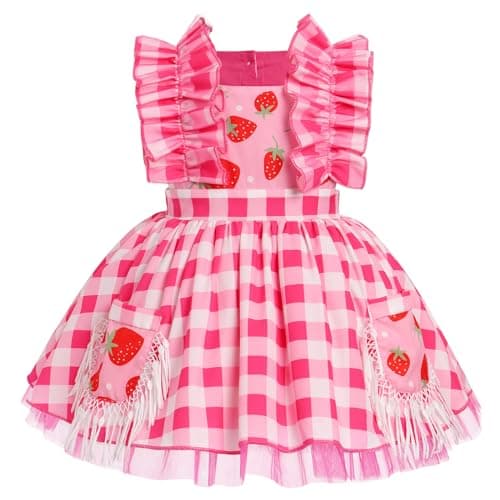 ODASDO Baby Girl 1/2 Birthday Tutu Dress Ruffle 0-24M