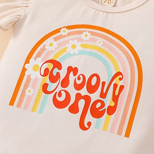 ADXSUN Baby Girl First Birthday Outfit Set