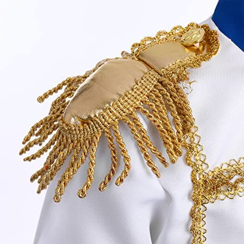 IWEMEK Boys Medieval Prince Costume for Toddlers - Royal Cosplay Party and Halloween Outfit