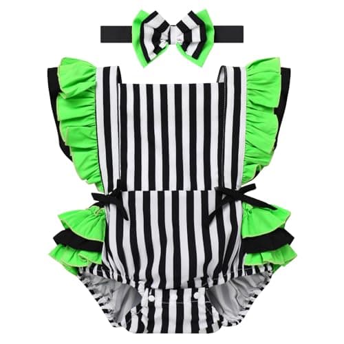 Dalmatian Costume Romper for Newborn Baby Girls