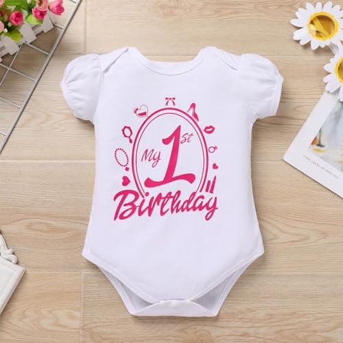 Toddler Baby Girls 1st Birthday Outfit Set