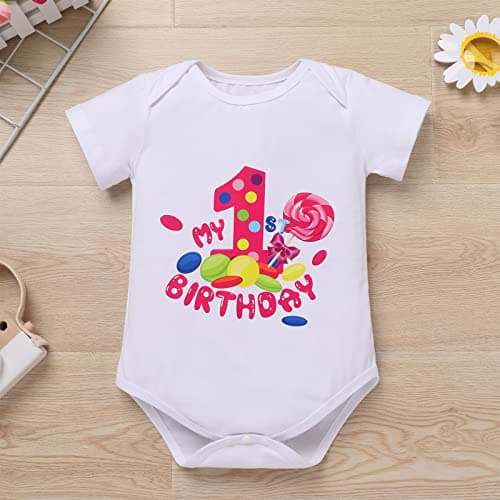 Toddler Girl Music Themed Birthday Outfit Set