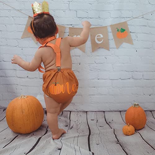 IMEKIS Baby Boys 1st Birthday Cake Smash Outfit with Diaper Cover + Suspenders + Bowtie + Headband