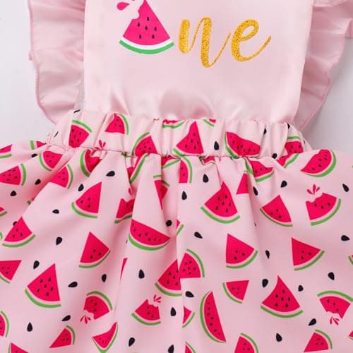 Cow Print Toddler Girl 1st Birthday Outfit Set