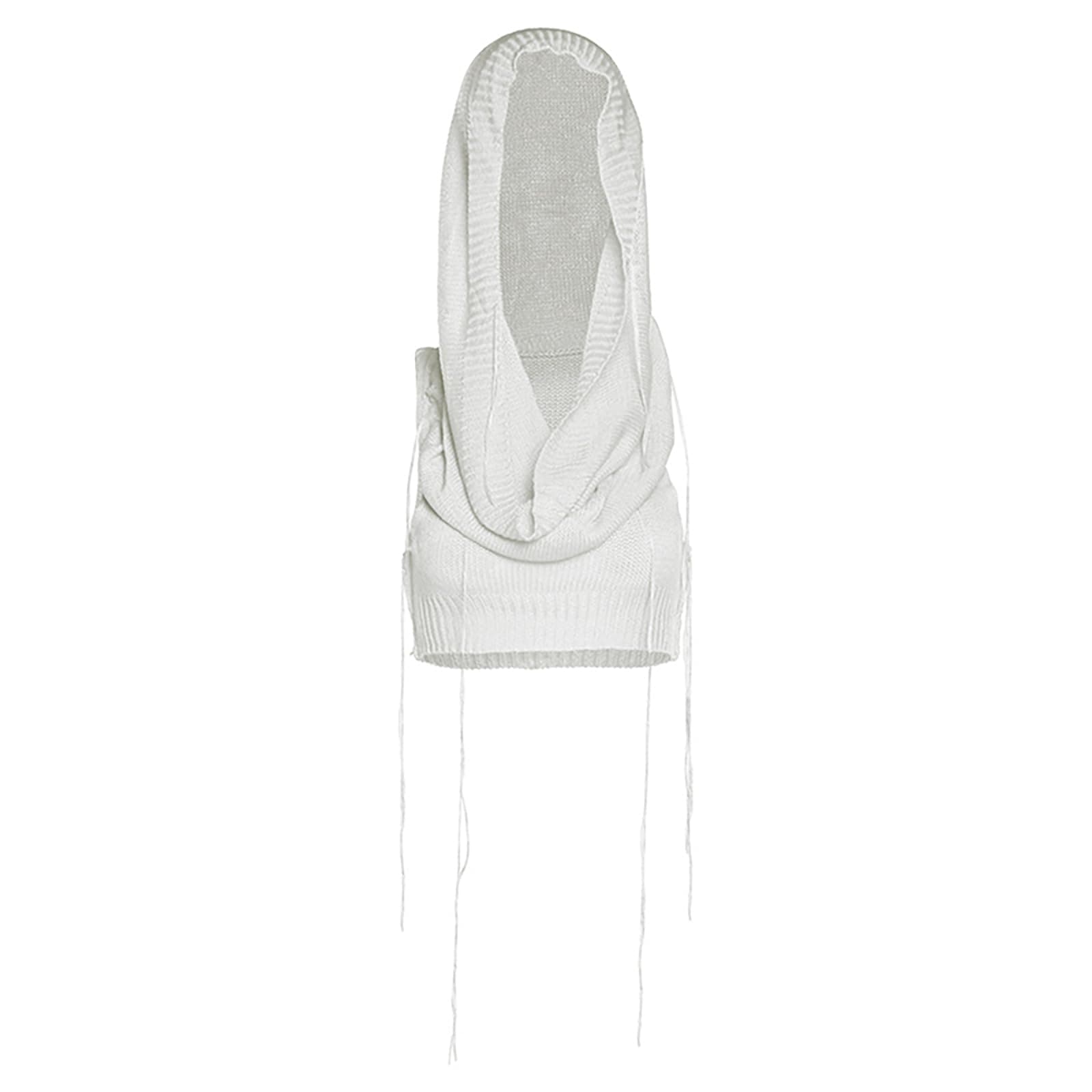 Women Sleeveless Crop Top Hoodies
