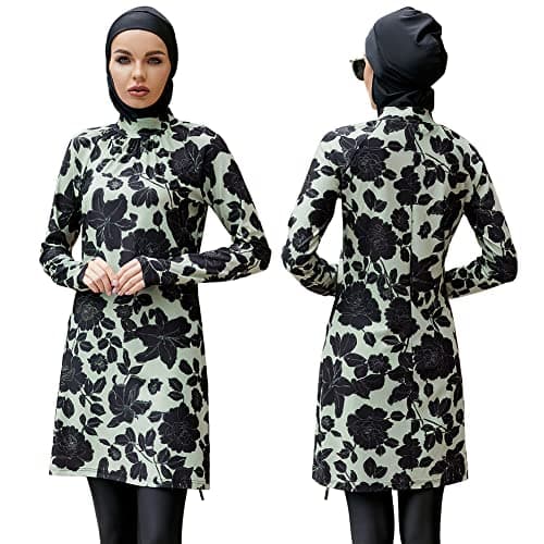 IMEKIS Women's Modest Muslim Burkini Swimwear