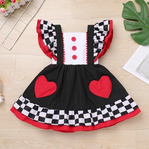 IMEKIS Toddler Halloween Princess Costume for Girls 1-6T