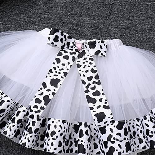 IMEKIS Baby Girl 1st Birthday Outfit with Romper and Tutu Skirt
