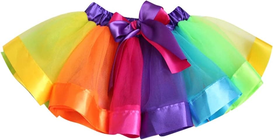 Baby Girls Watermelon 1st Birthday Outfit Cake Smash Romper Rainbow Tutu Skirt Headband Summer Clothes for Photo Shoot