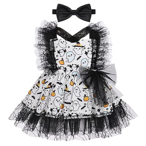 Colorful Polka Dots Romper Tutu Dress for Baby Girls 1st Birthday Party