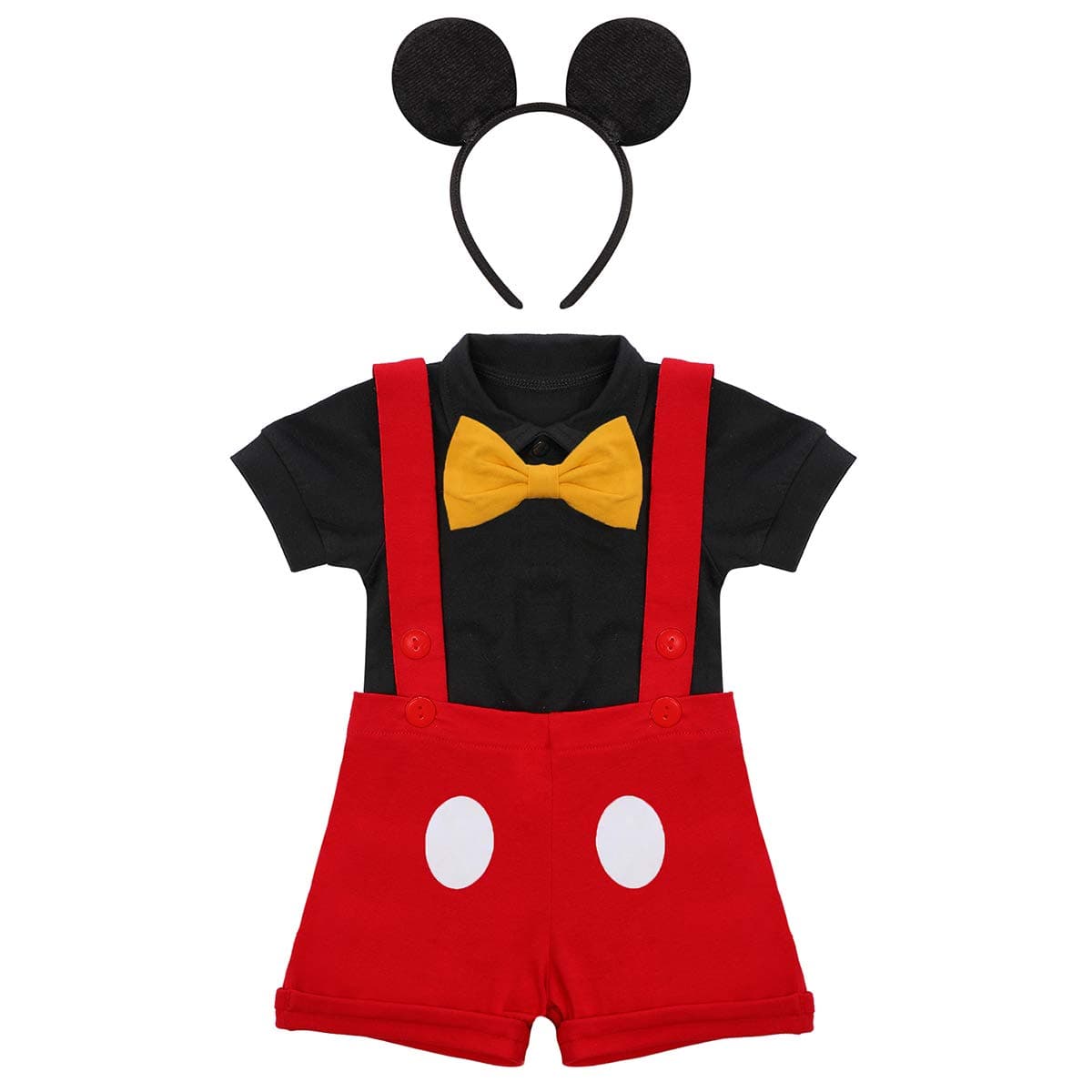 Mouse Costume Romper for Toddler Boys