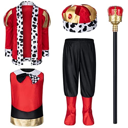 Boys' Royal Prince Charming Birthday & Halloween Costume Cosplay