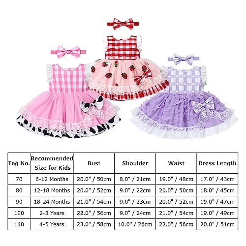 Cow Butterfly Strawberry Tulle Dress Princess Cake Smash Photo Shoot