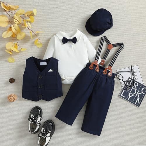 Baby Boys Christening Outfit Set