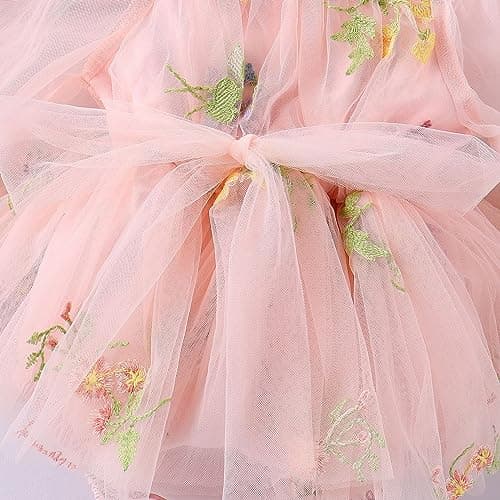Newborn Baby Girls Butterfly Romper Princess Dress for 1st Birthday Photo Shoot