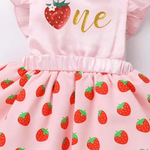 IMEKIS Toddler Cow Print Dress | 1st Birthday Outfit | Farm Theme Clothes Set for Girls, Cake Smash Photo Shoot