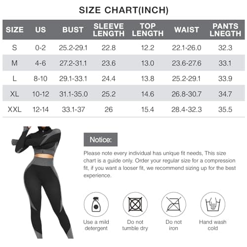 Women's Seamless 2 Piece Yoga Workout Sets by FeelinGirl