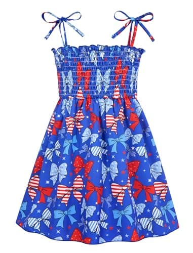 Vieille Princess Floral Summer Sundress for Toddler Girls 1-6 Years