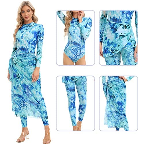 IMEKIS Women's Islamic Burkini Swimsuit